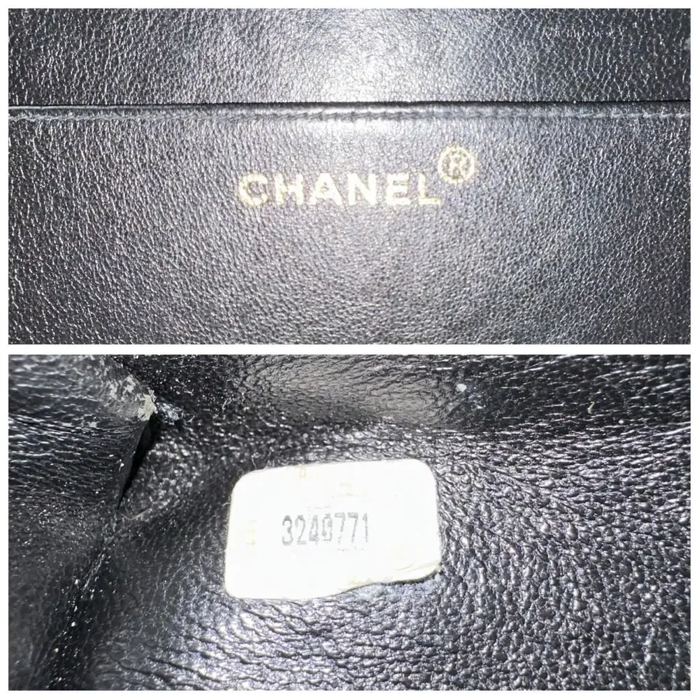 Chanel CC Vintage Quilted Caviar Briefcase
